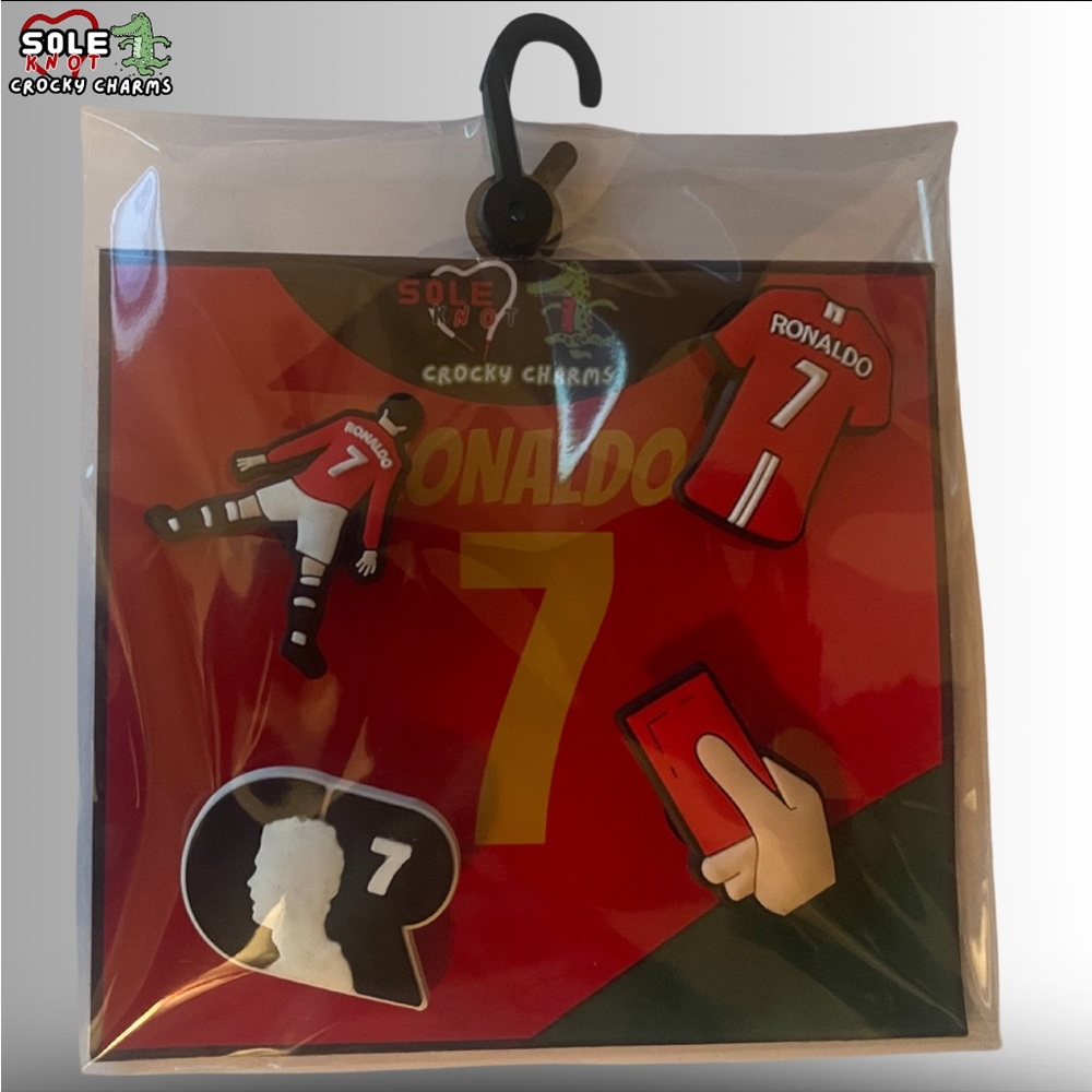 Cristiano Ronaldo shoe  Charms fits all crocs